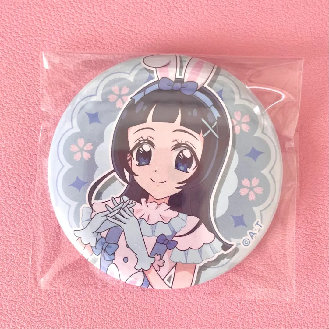 Thumbnail of Kimi to Idol PreCure♪ Can Badge - Easter - Nana Aokaze (Cure Wink)