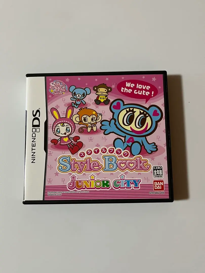 ジュニアシティ スタイルブック DSソフト レトロゲーム バンダイ ファミコン ジュニアシティ スタイルブック DSソフト レトロゲーム バンダイ