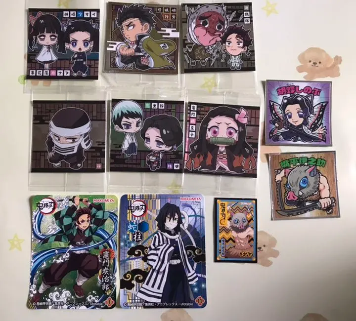 Thumbnail of Kimetsu no Yaiba (Demon Slayer) Various Stickers: Nezuko, Inosuke, Shinobu, and others