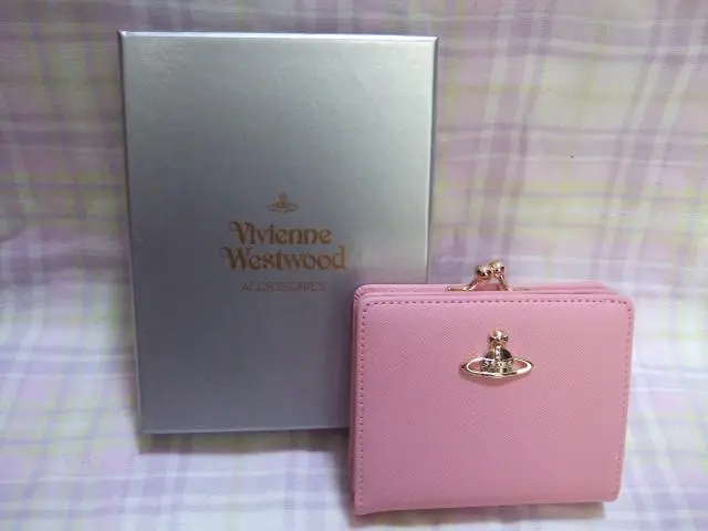 2025年最新】Vivienne Westwood カラー：ピンク系 二つ折り財布