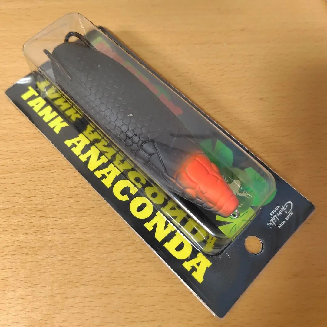 カワハギ タンクアナコンダ フロッグルアー 9個セット TANK ANACONDA | SNAKE HEAD | FINESSE