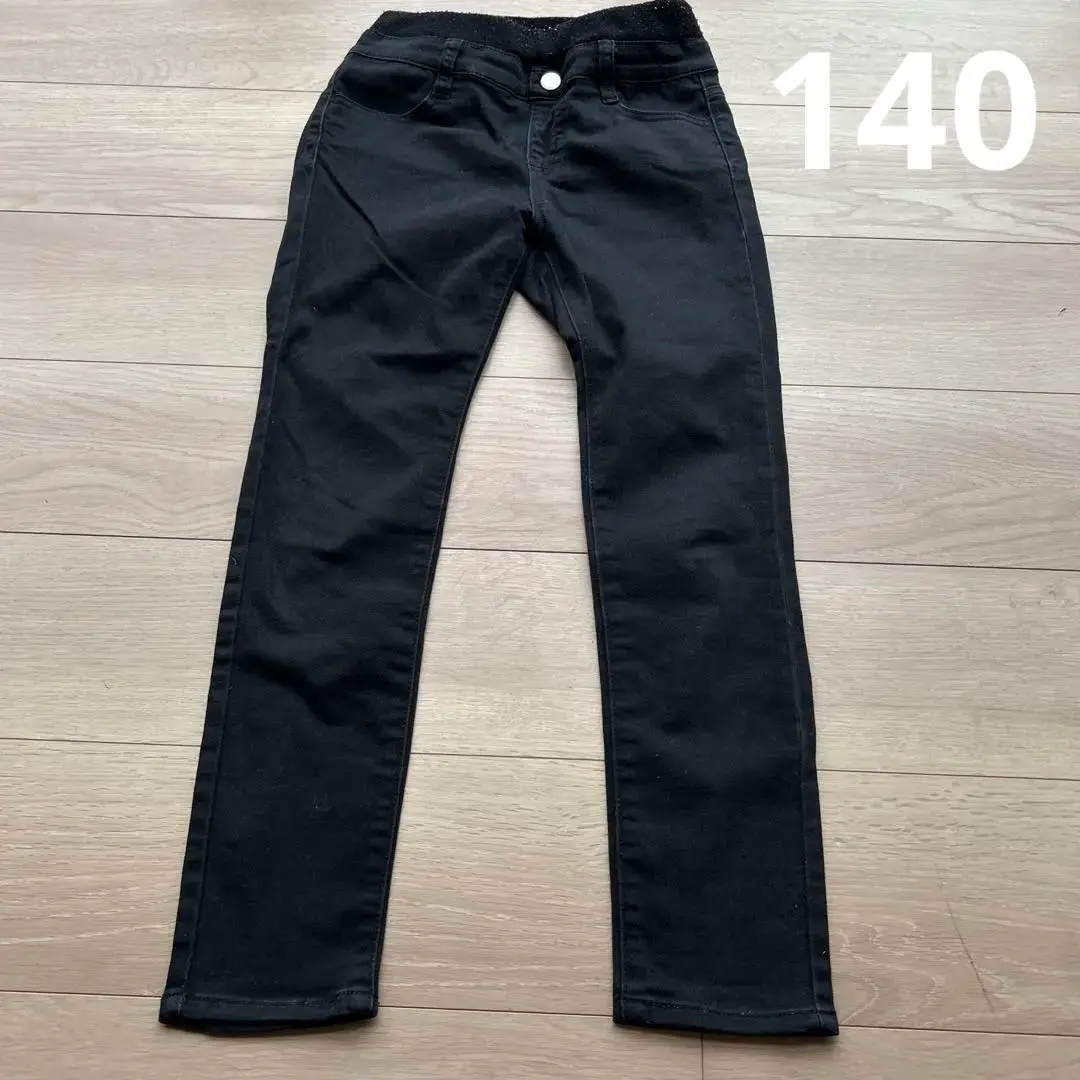 Thumbnail of Shimamura Kids Skinny Pants Black 140 Boys Girls