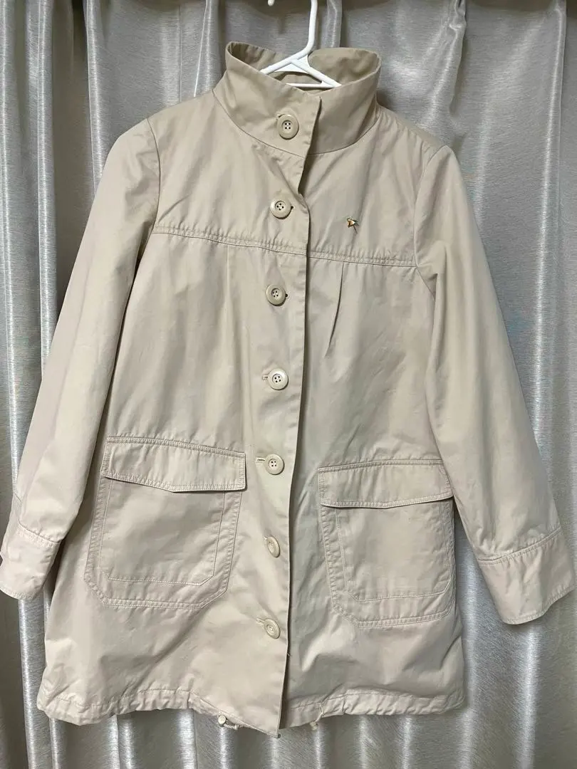 Thumbnail of Arnold Palmer Stand Collar Coat Size 2 A-line