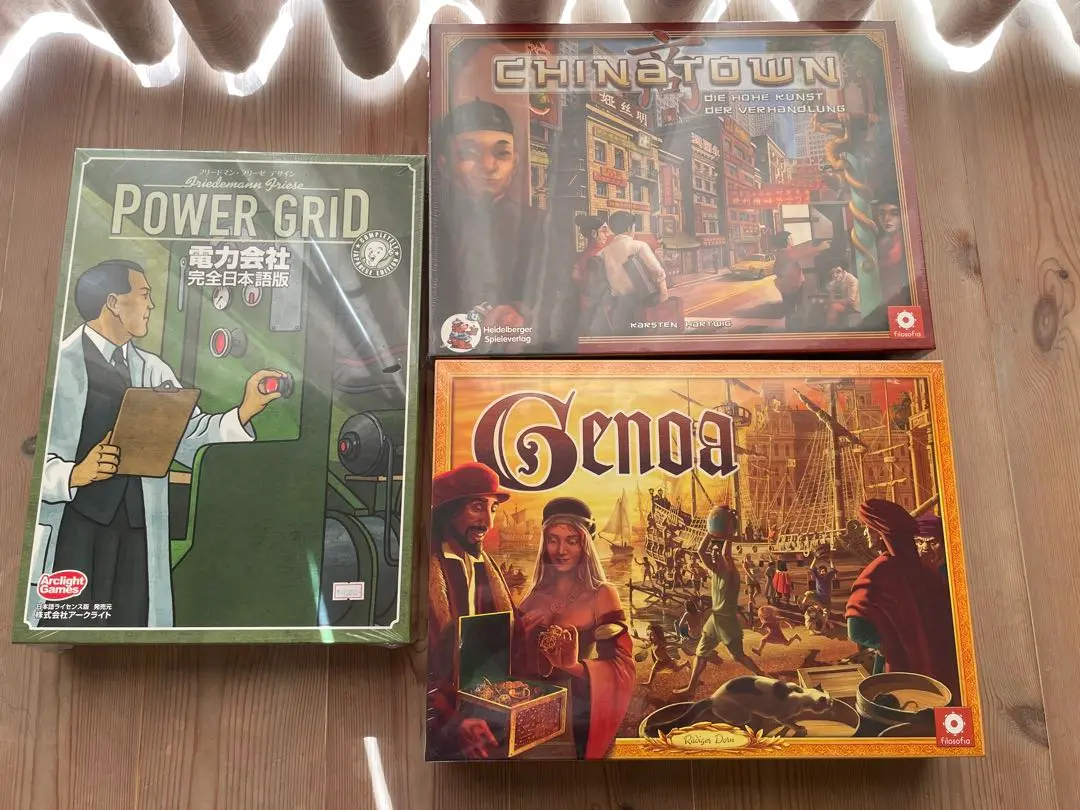 【ボドゲ】チャイナタウン チャイナタウン レビュー評価など8件（Chinatown）｜ボード