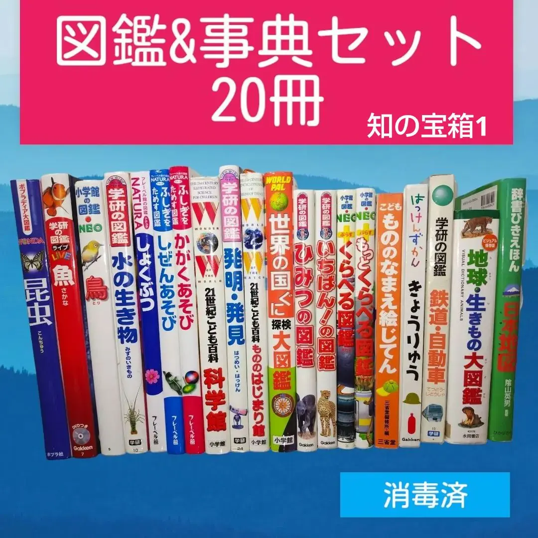 学習こども百科　全巻セット　学研 学研 百科事典 学習こども百科 1〜10巻セット＋索引 まとめ売り