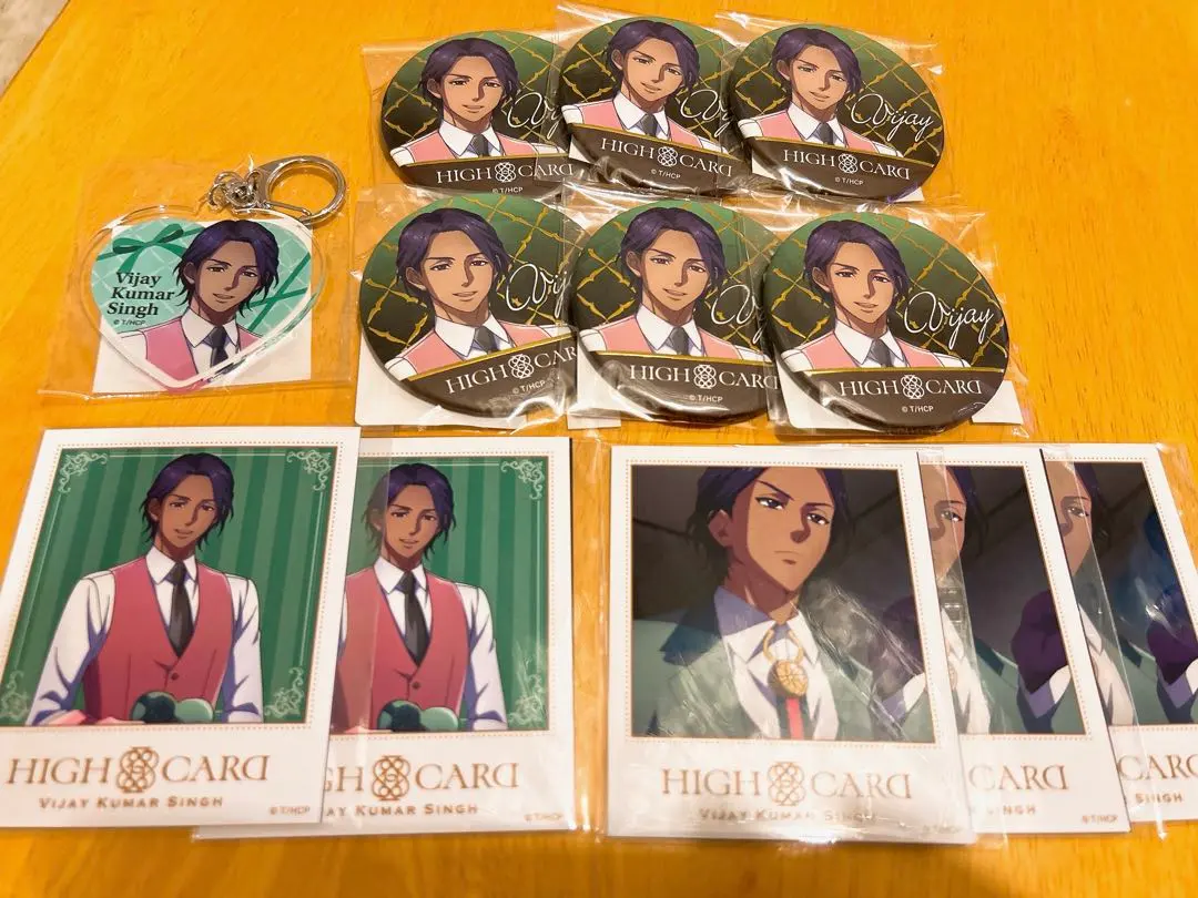 Thumbnail of High Card Vijay, Pink Suit