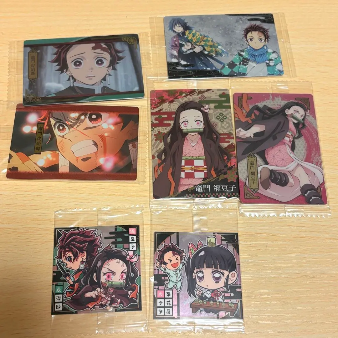 Thumbnail of Kimetsu no Yaiba Wafer Cards Seal Set