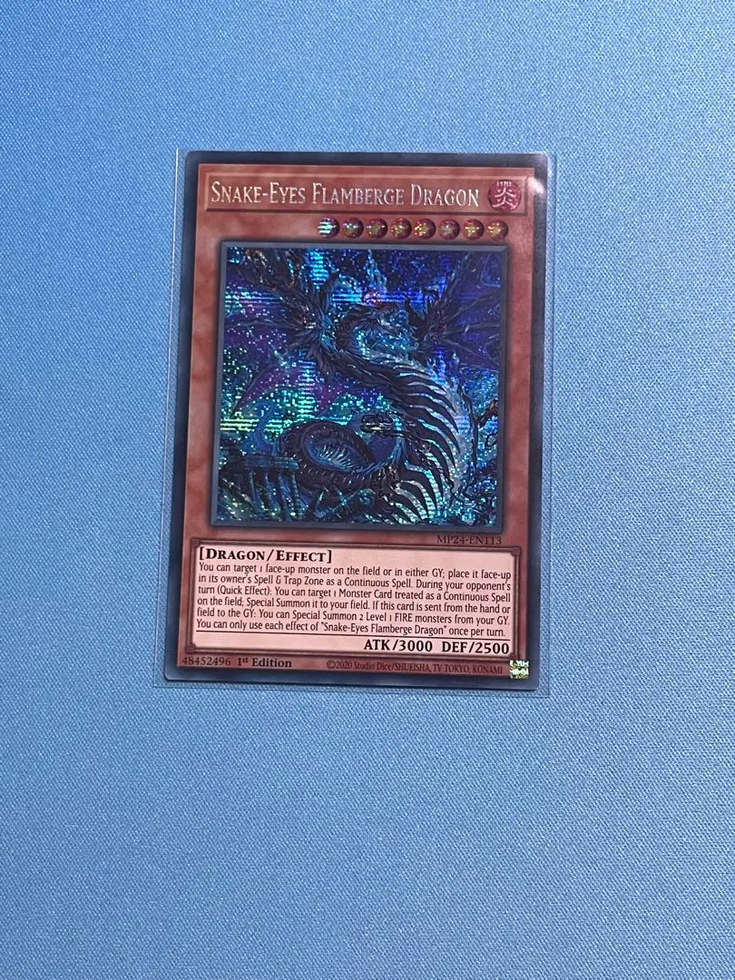 スネークアイズフランベルジュドラゴン　北米　25th クオシク 遊戯王 スネークアイズフランベルジュドラゴン25thシク - メルカリ