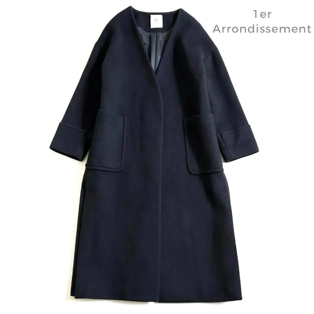 プルミエアロンディスモン　ピーコート　レディース　ロングコート　カシミヤコート 1er Arrondissement（プルミエアロンディスモン）の「Fabrica