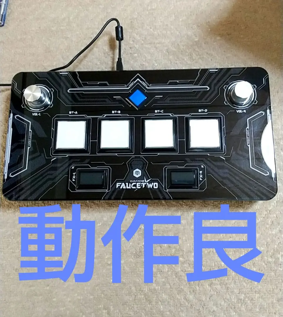 FAUCETWO コントローラー SDVX サウンドボルテックス つまみ調整可 FAUCETWO(おうちボルテ用専コン)の静音化と仕様補足 - メモ帳DPA