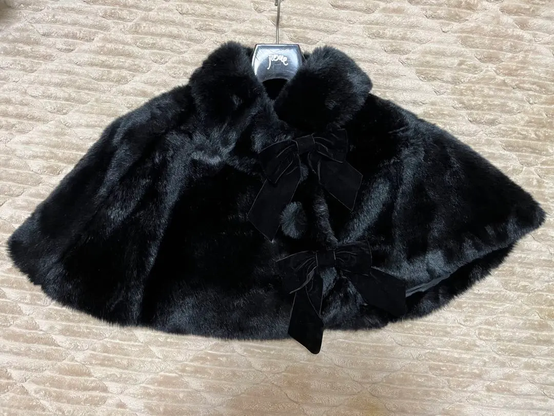 Angelic Pretty ファーケープ(黒) Magic Cat Cape by Angelic Pretty