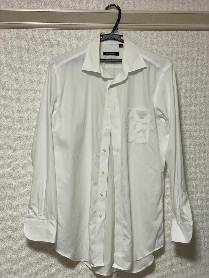 Thumbnail of Dress shirt, white, The Suit Company, M, 82, 39, 82, non-iron