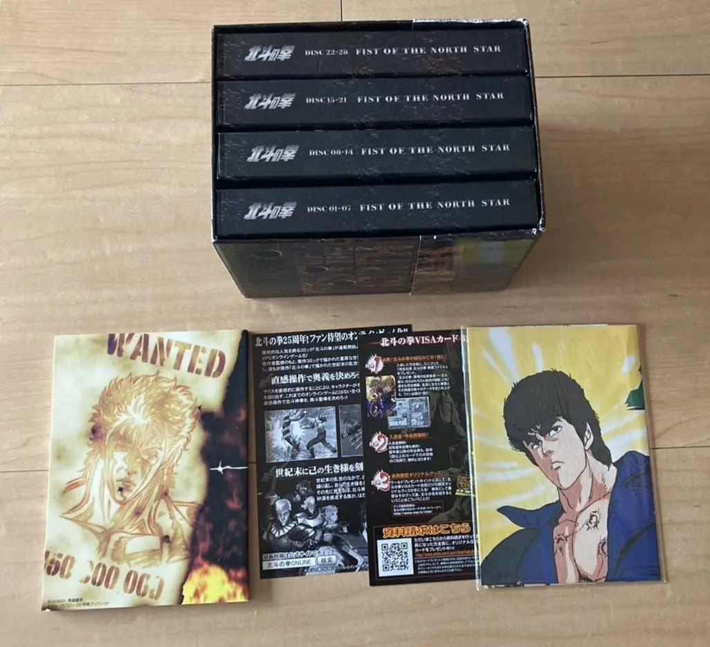 北斗の拳」25周年記念 DVD-BOX完成台本3冊セット