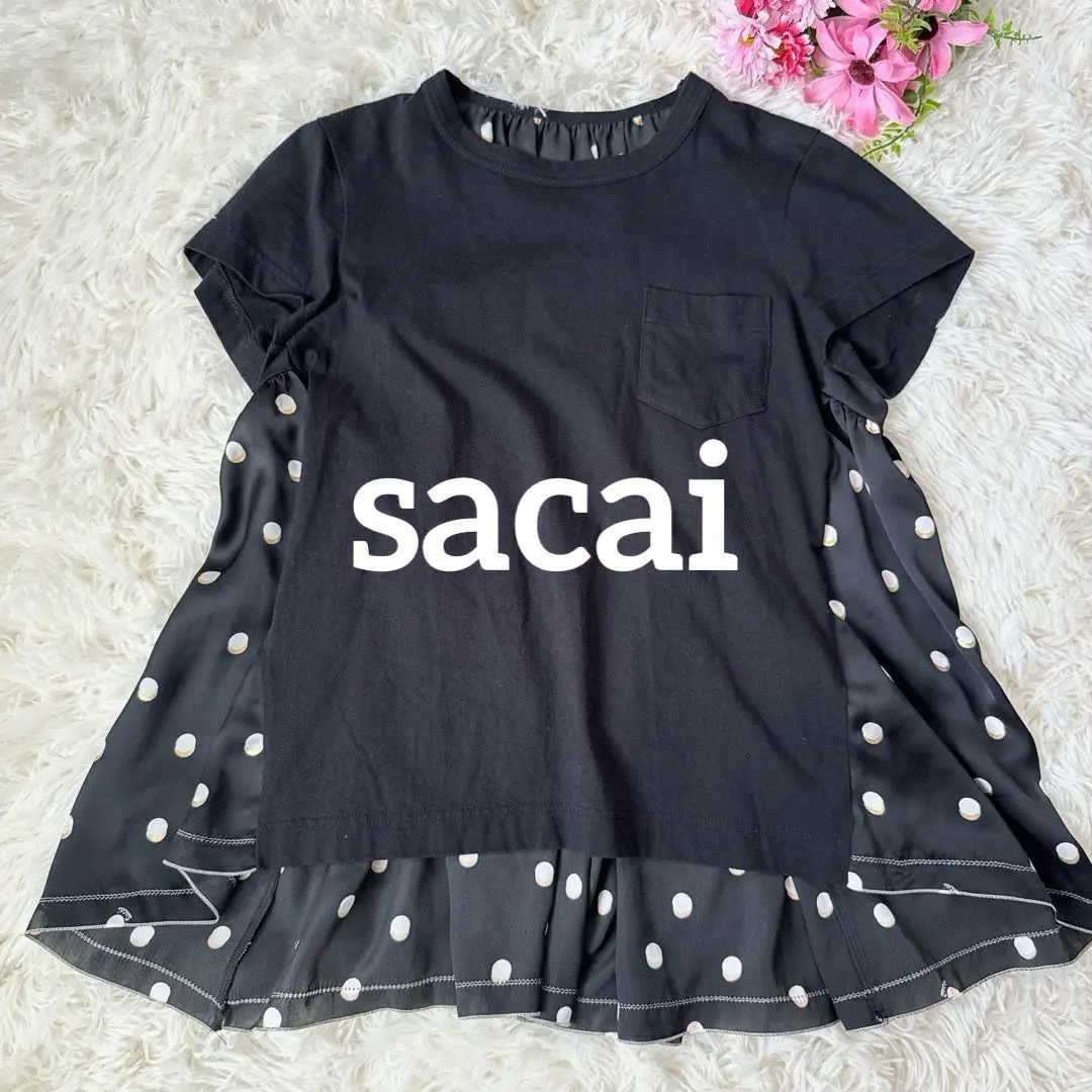 2025年最新】sacai 柄・デザイン：ドット 半袖(Tシャツ)の人気