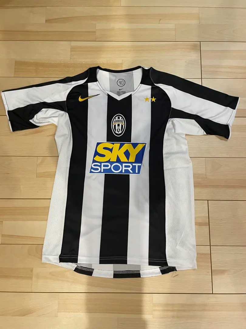 04/05 nike ユベントス　skysport ネドベド XL JUVENTUS ユベントス NIKEナイキ SKYSPORT ユニフォーム - メルカリ