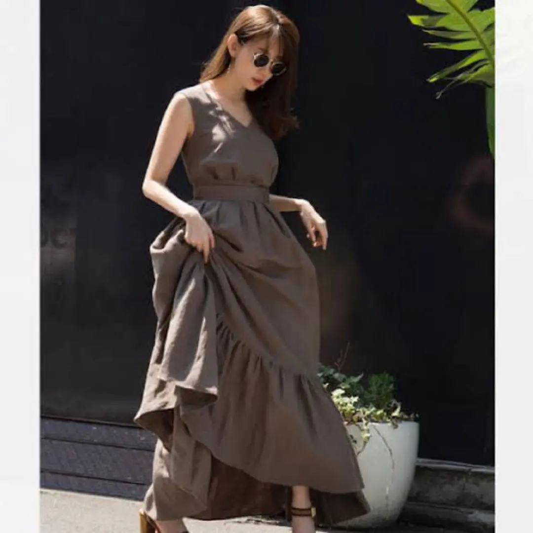 2025年最新】linen belted maxi dressの人気アイテム - メルカリ