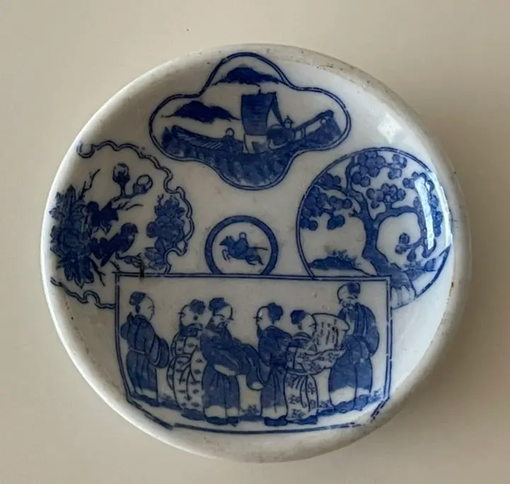 古伊万里 小碟 1枚 的縮圖