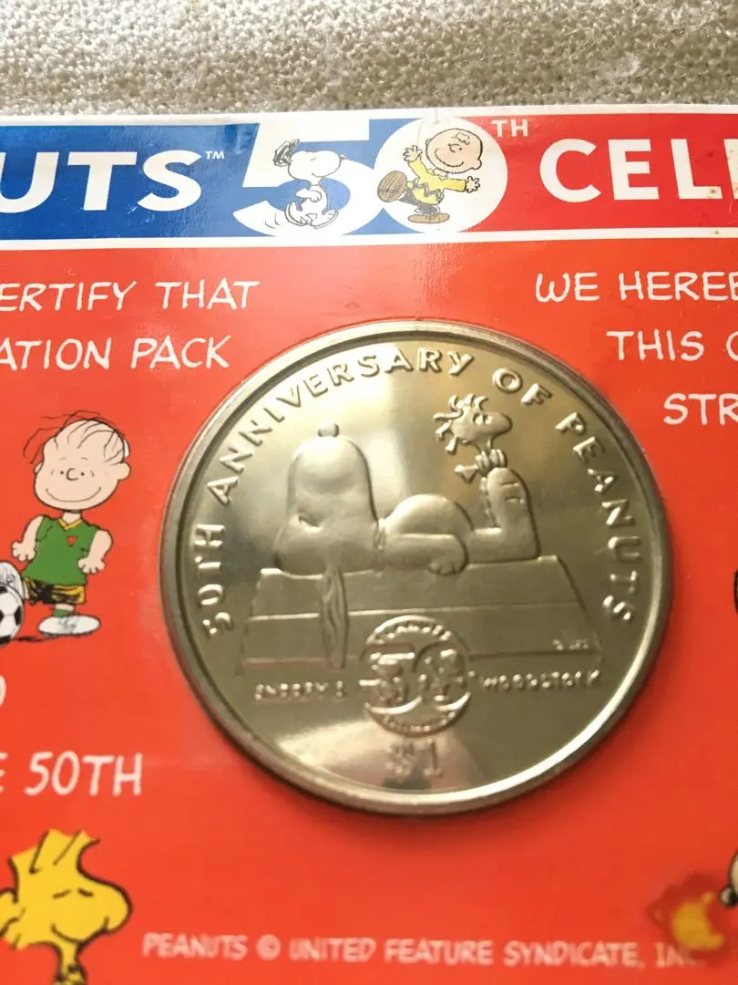 Order】USJ Snoopy Commemorative Coin / Coin Press Souvenir