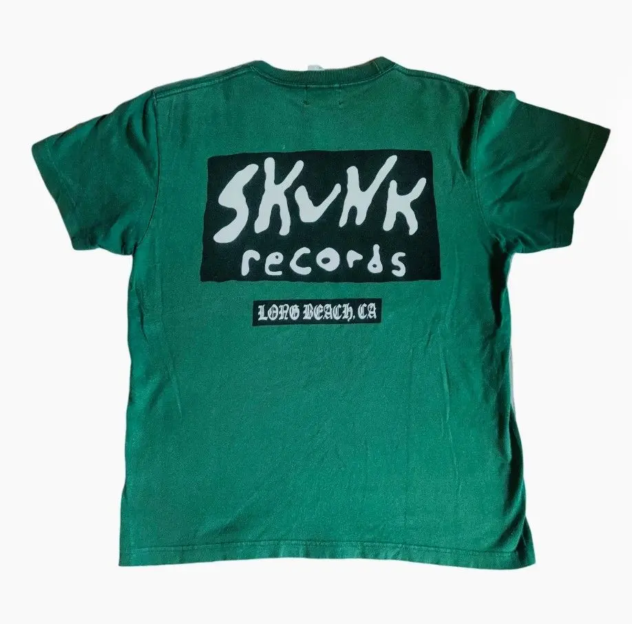 早い者勝ち❗️SKUNK records Tシャツ 黒色 Skunk Records T-Shirt | Strato