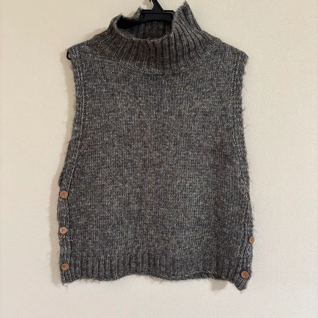 Thumbnail of eciel Luciel Wool Blend Knit Turtleneck Vest Women's Sleeveless