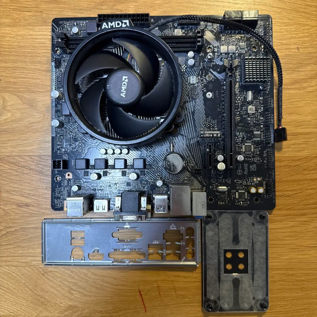 asrock A520M TW + Ryan5-3500 + CPUクーラー asrock A520M TW + Ryan5-3500 + CPUクーラー PCパーツ