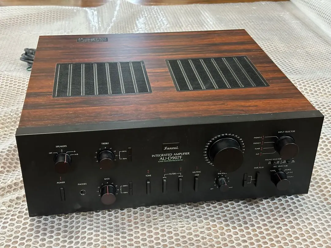 Nca！元祖山水最高峰！完動品！山水プリメインアンプAU-D907F SANSUI AU-D907Fの仕様 サンスイ