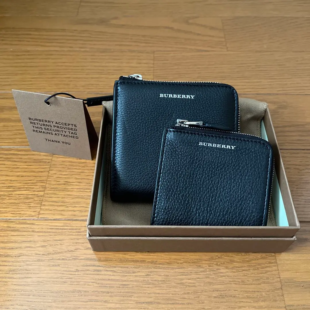 ✨新品未使用　箱付き✨Burberry コインケース　エンボスチェック　がま口 ✨新品未使用 箱付き✨Burberry コインケース エンボスチェック