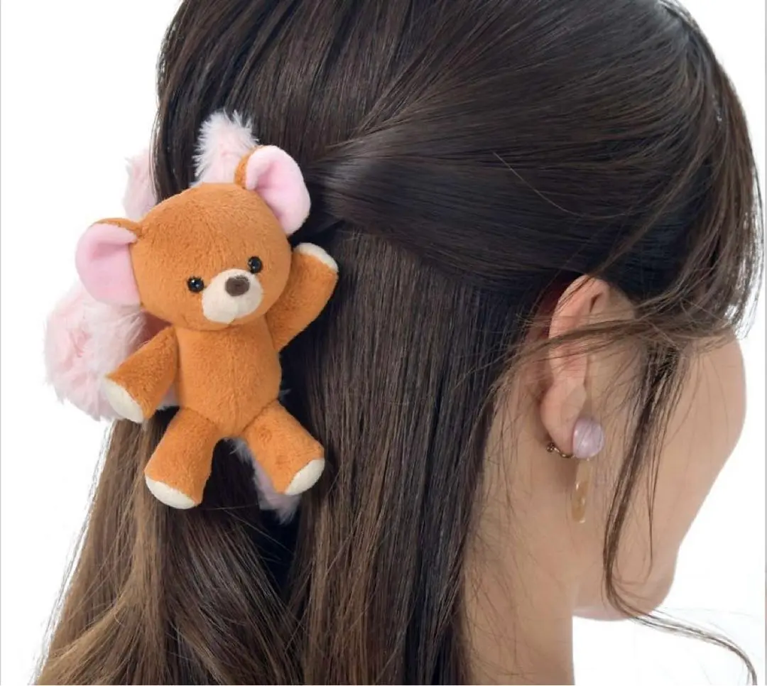 専用　マイケルのテディベア プラッシーキーチェーン ヘアクリップ 2025年最新】マイケルのテディベア クリップの人気アイテム