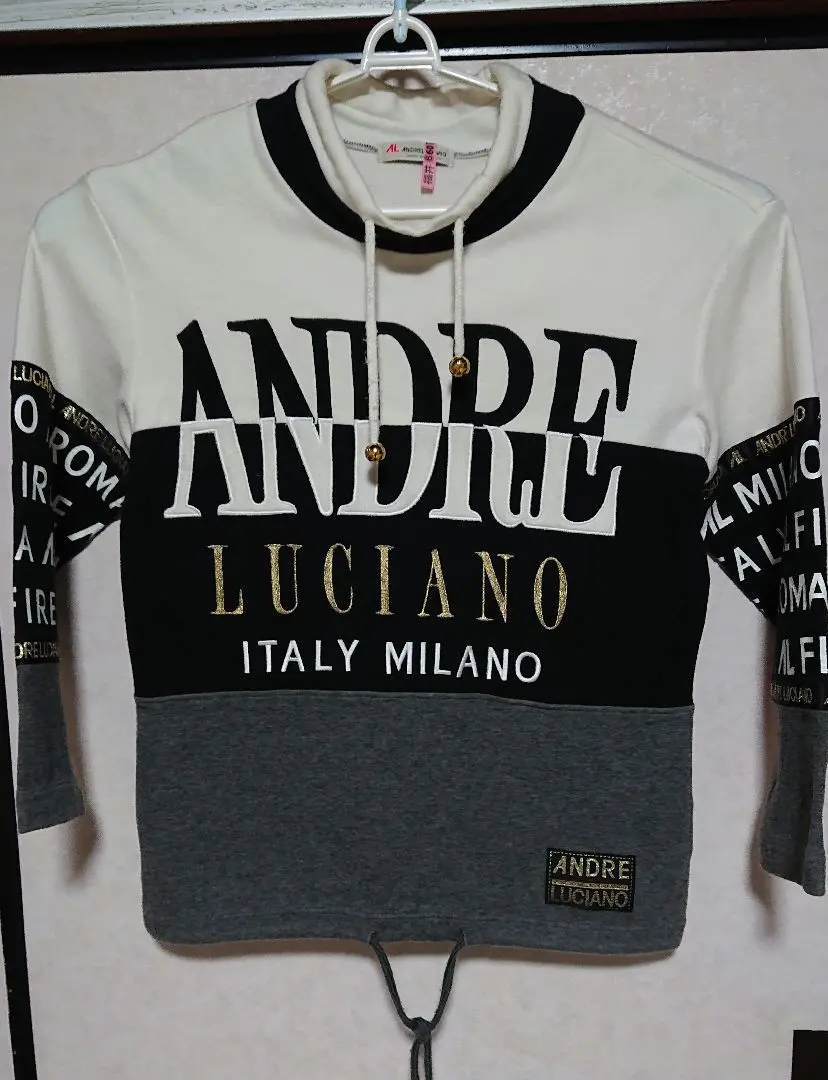 アンドレルチアーノ andre luciano トレーナー スウェット ロゴ