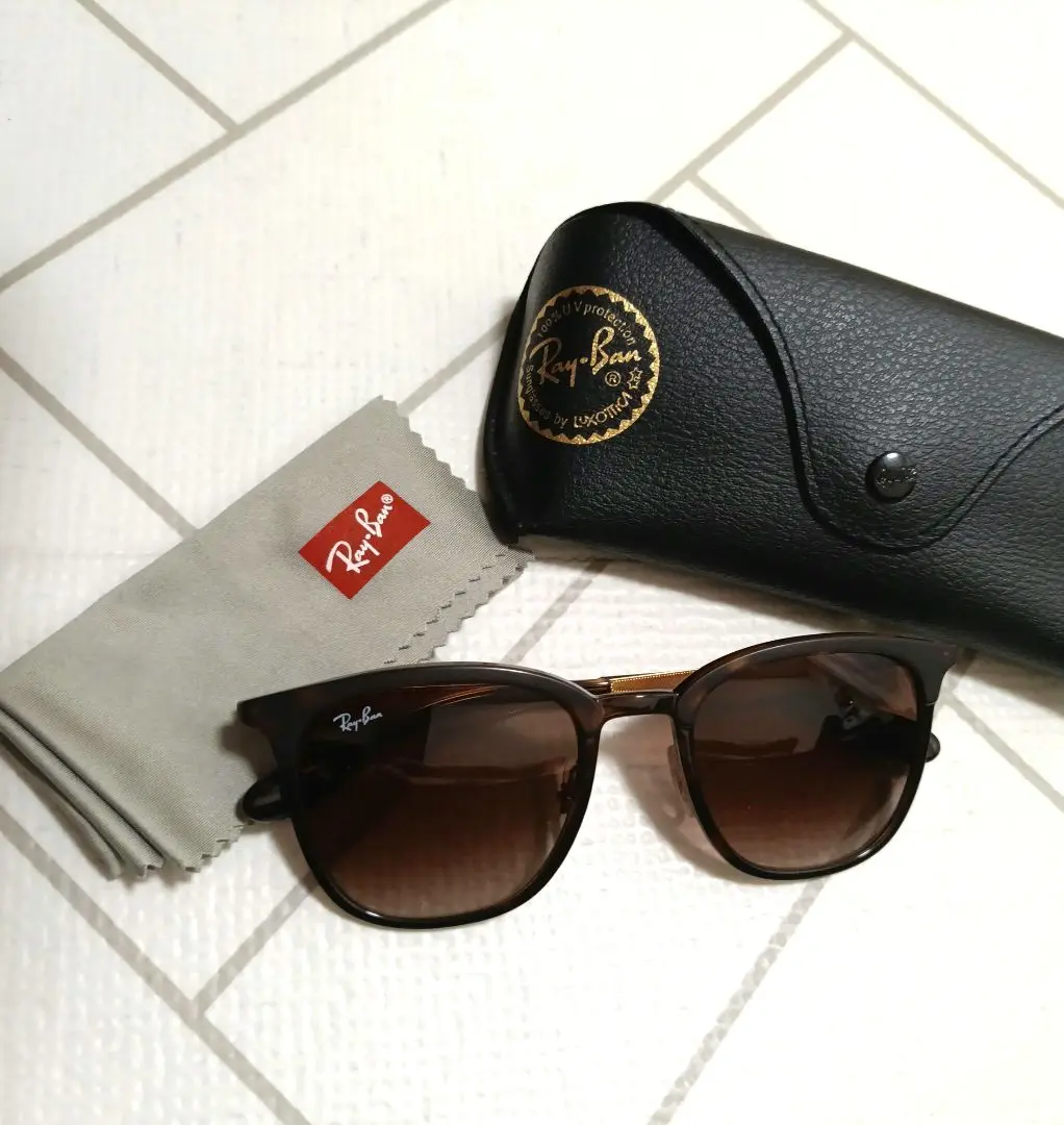 美品！】Ray-Ban レイバン サングラス RB4278 ブラウン べっ甲柄