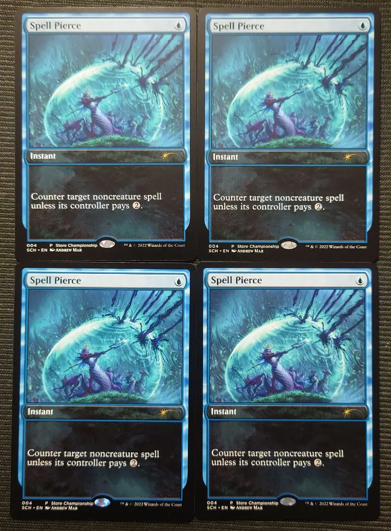 呪文貫き　magiccon foil プロモ 呪文貫き magiccon foil プロモ - マジック：ザ・ギャザリング