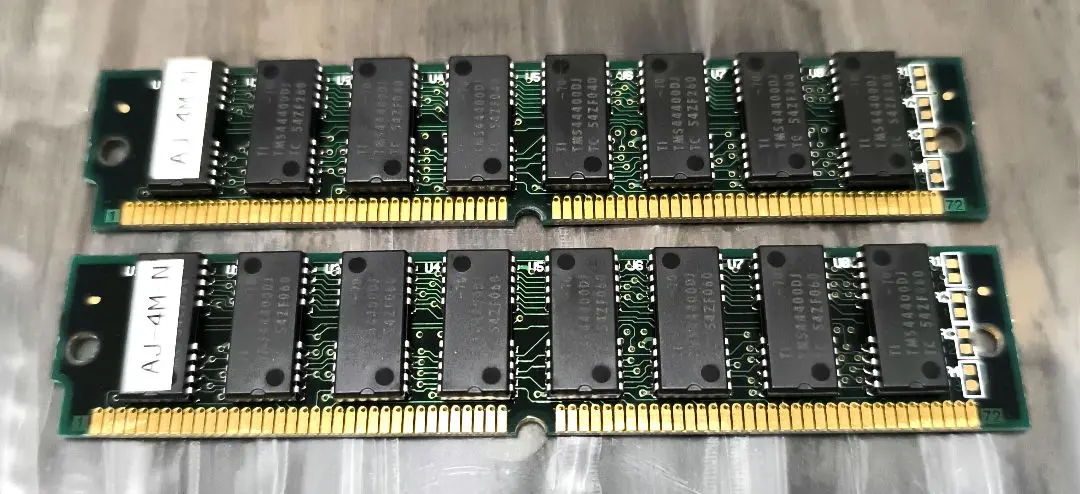 72pin simm メモリー32mbx4 128MB BIOSで認識を確認済み 2025年最新】SIMM 72PINメモリーの人気アイテム - メルカリ