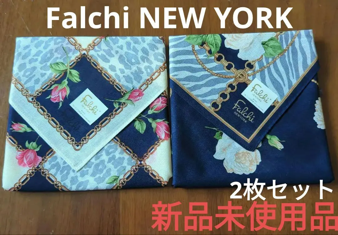 メルカリ便♡Falchi♡シルク綿　大判ハンカチ　ベルト柄 2025年最新】Falchi New York ハンカチの人気アイテム - メルカリ