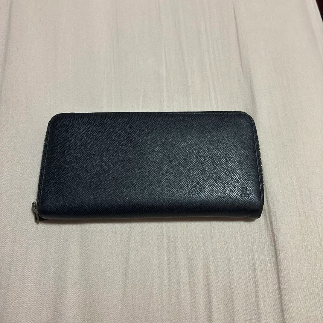 黑色 合成皮革 長款錢包 的縮圖