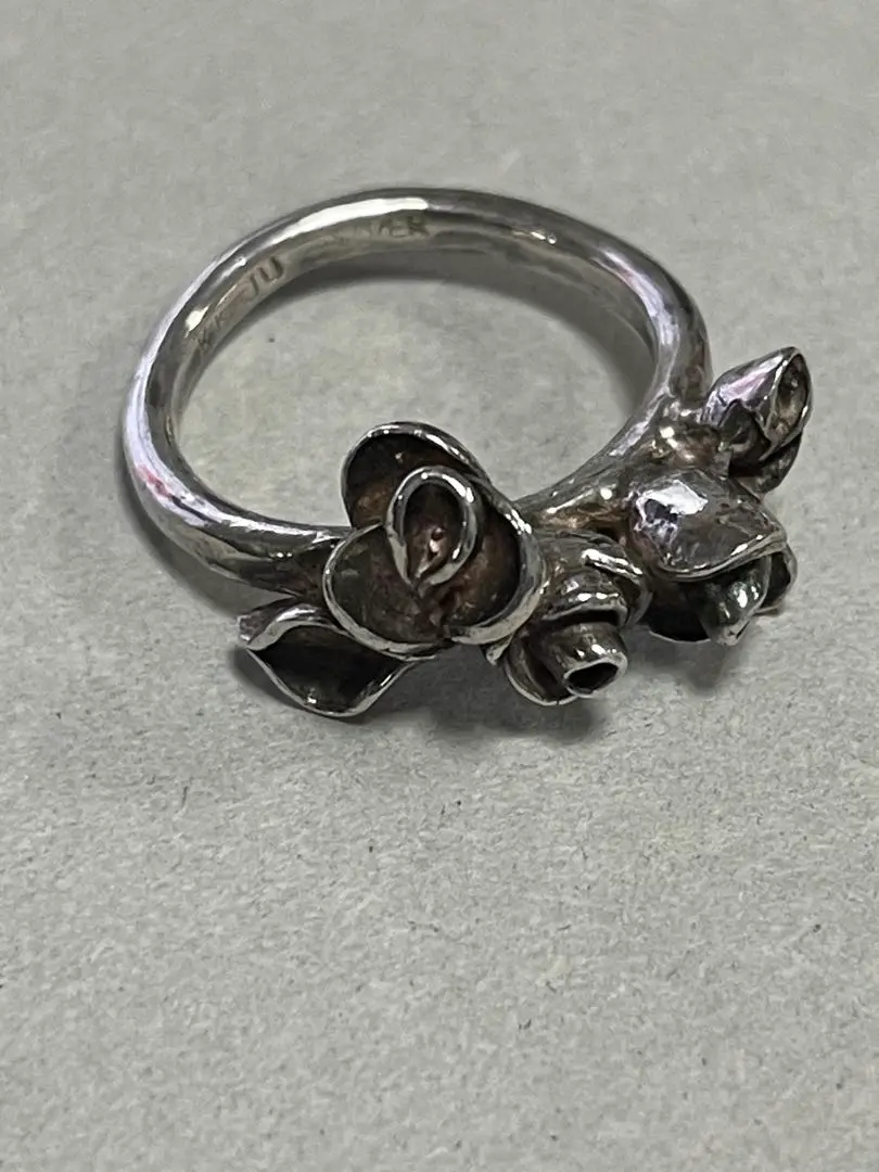 【希少】ケイカジュbotanリング 11号 silver925 希少】ケイカジュbotanリング 11号 silver925 Hankyu Umeda -9th