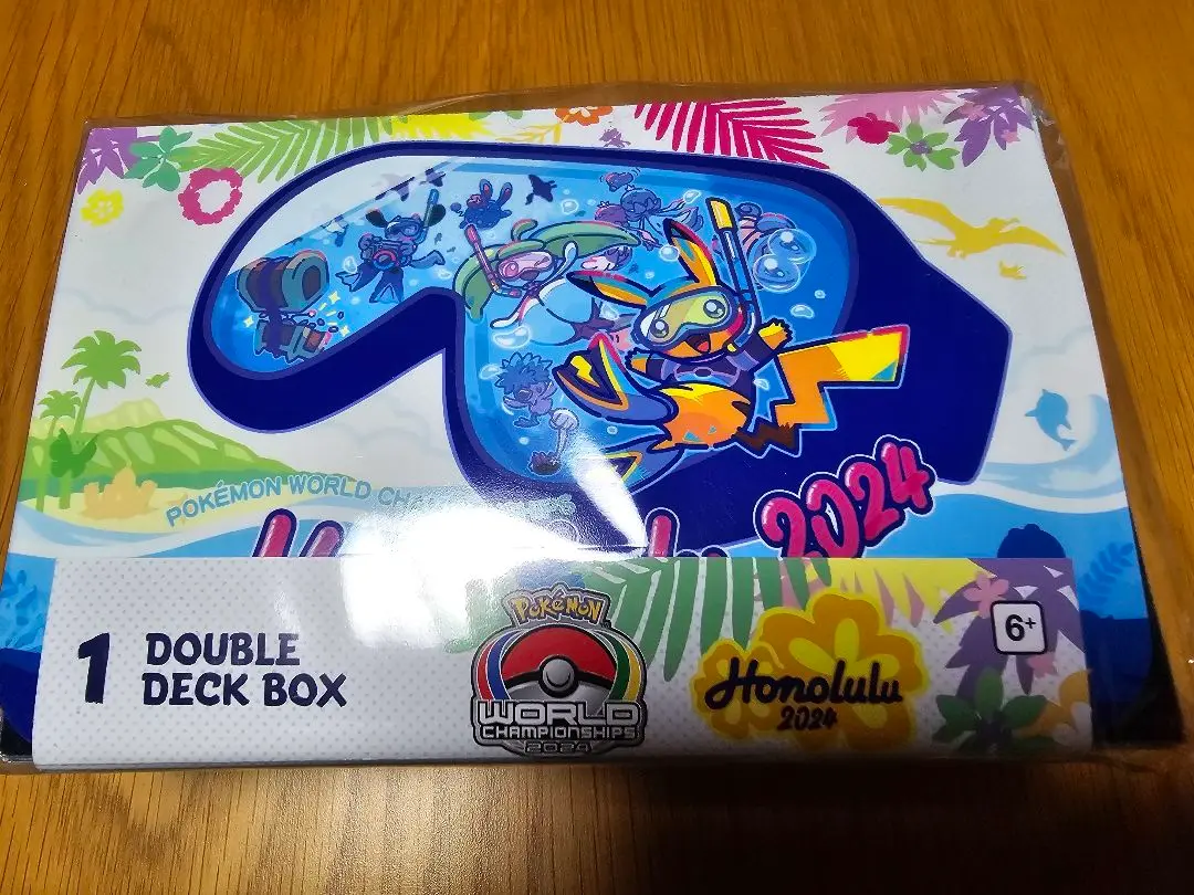 WCS ホノルル 3種セット デッキシールド ポケモンカード ポケカ スリーブ デッキシールド『WCS2024ホノルル(ピカチュウ&ゴンベ)※』65枚