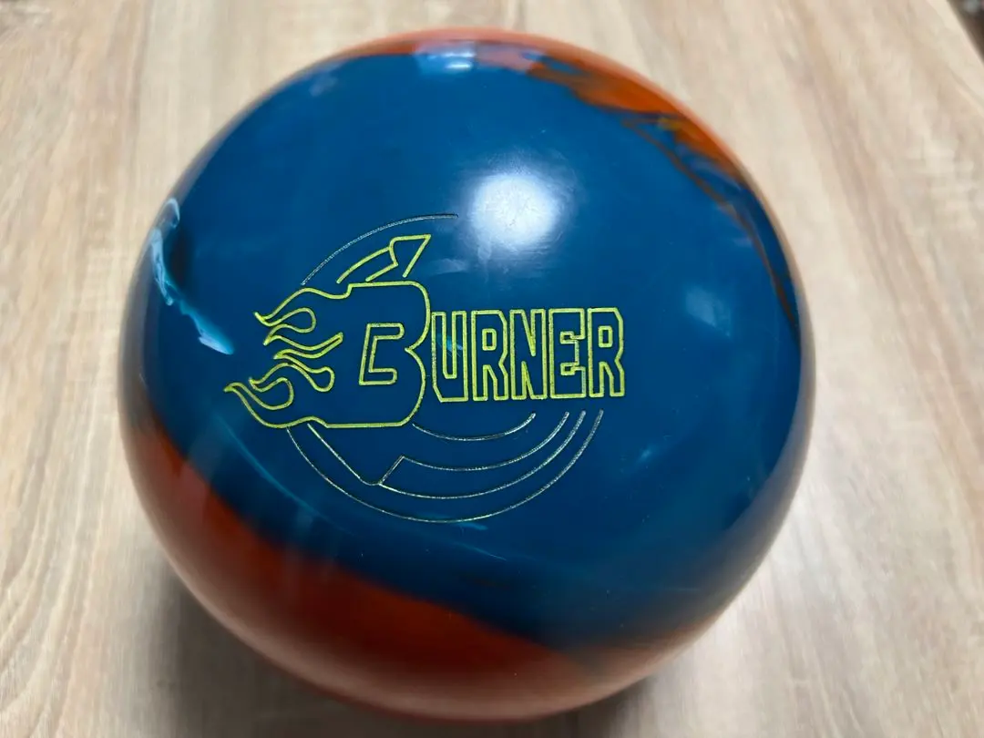 Thumbnail of BURNER Bowling Ball Blue/Orange