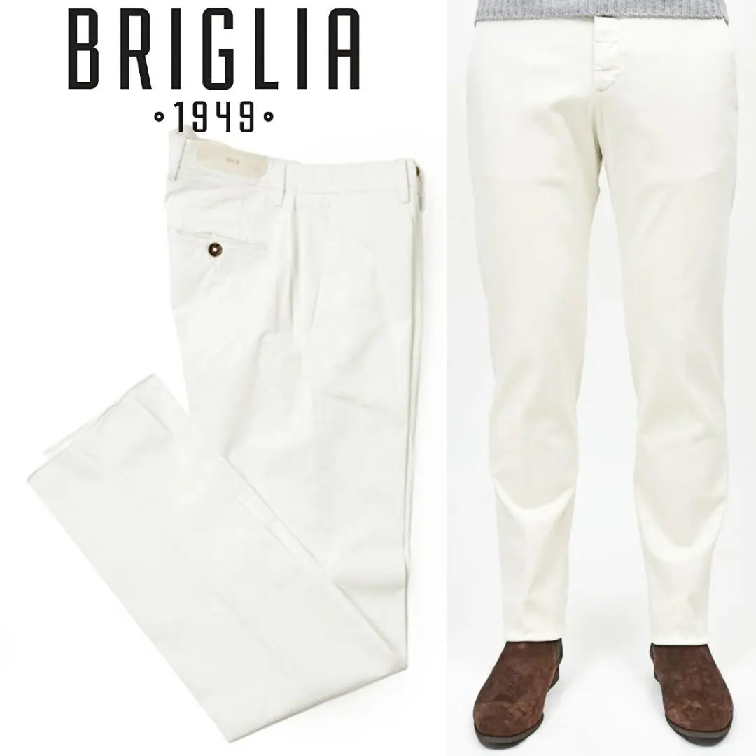 BRIGLIA ブリリア 1949 チノパン 46(w78) セール】ブリリア1949 BRIGLIA 1949 BRIGLIA 1949 チノパンツ