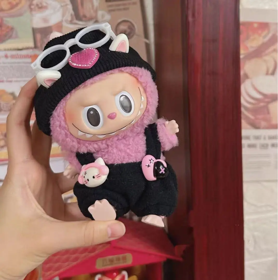 Labubu 拉布布 附耳帽子 換裝服 的縮圖