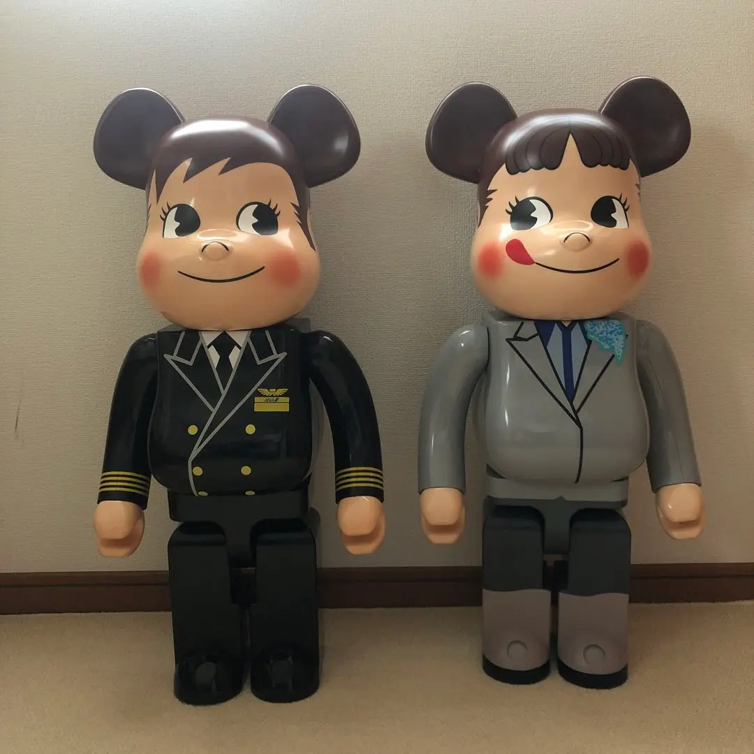 BE＠RBRICK for ANA　CAPTAIN ポコちゃん&CAペコちゃん ANAパイロット・CA姿のペコちゃん・ポコちゃんのベアブリック