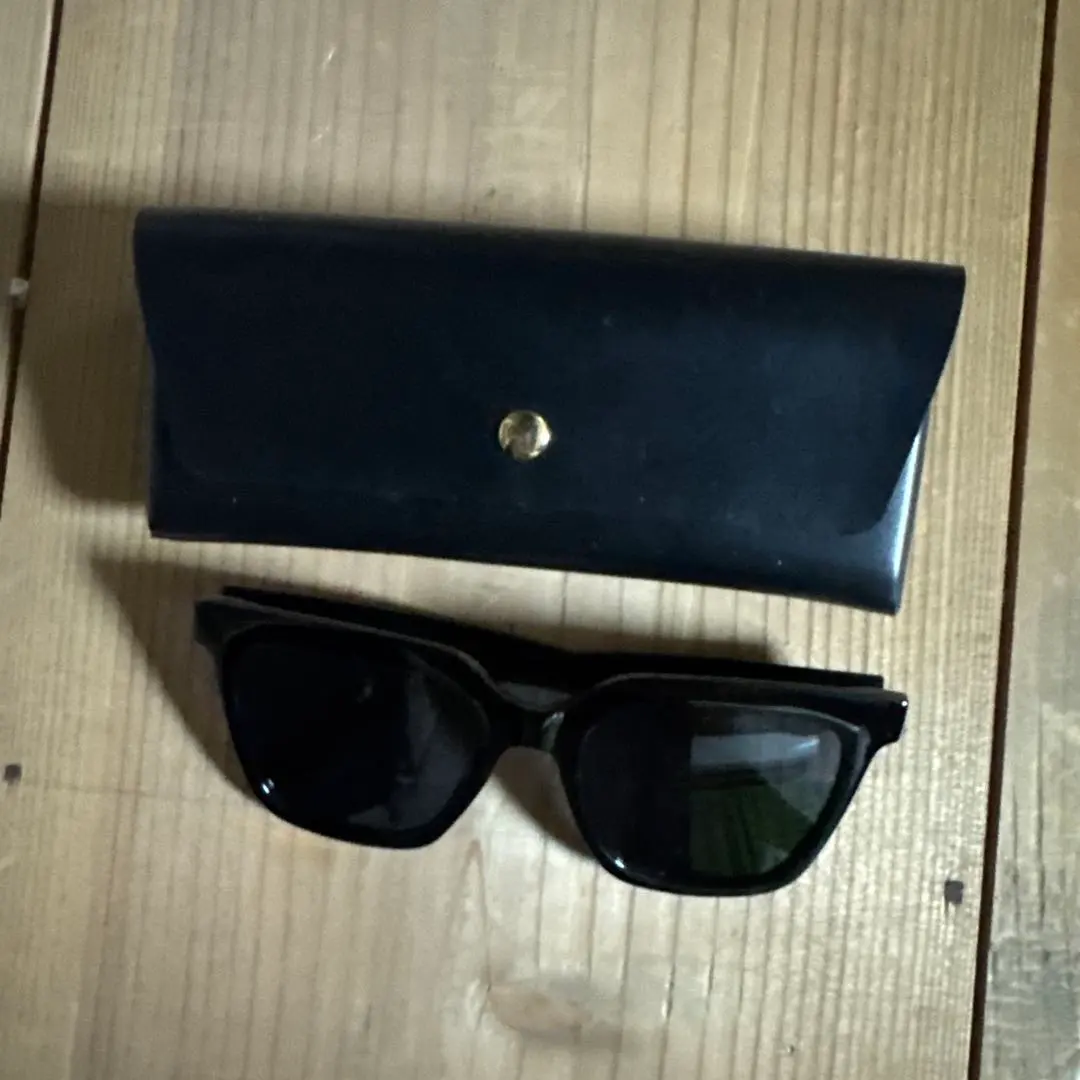 Thumbnail of Black sunglasses, with case