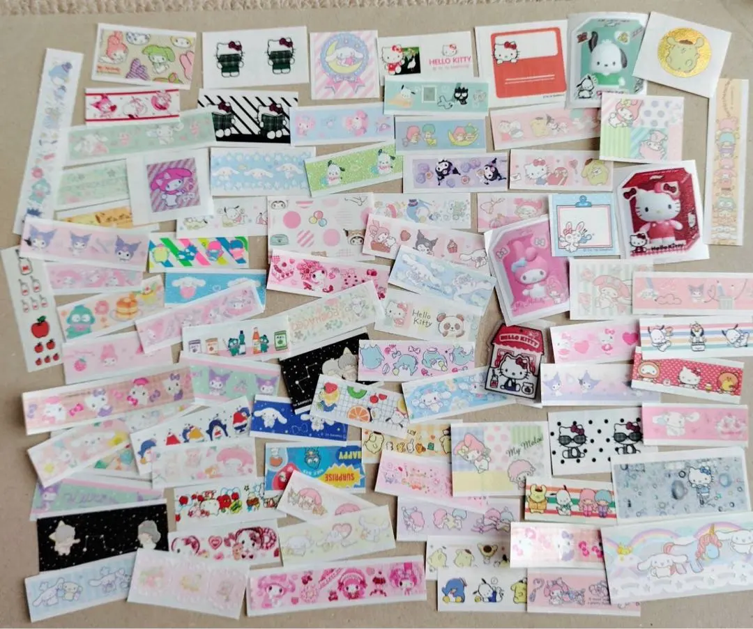 Thumbnail of Sanrio Masking Tape - Decoupage - 80 pieces