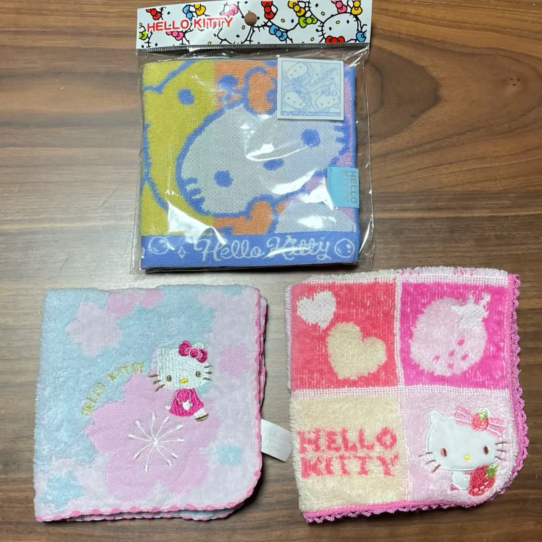 Thumbnail of Hello Kitty Handkerchief Set of 3