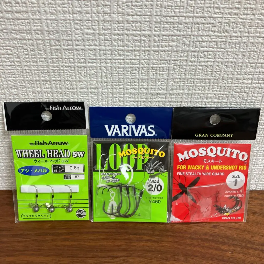 みんごさん専用　フィッシュアロー ウィールヘッド ウィッキーヘッド 7袋セット みんごさん専用 フィッシュアロー ウィールヘッド ウィッキー