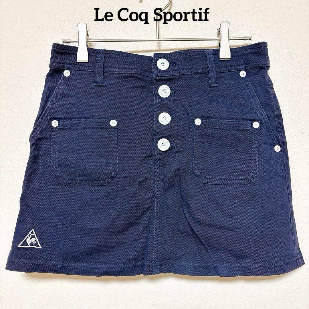 Thumbnail of Le Coq Sportif Golf Skirt, Size 9, Navy, Cotton Blend