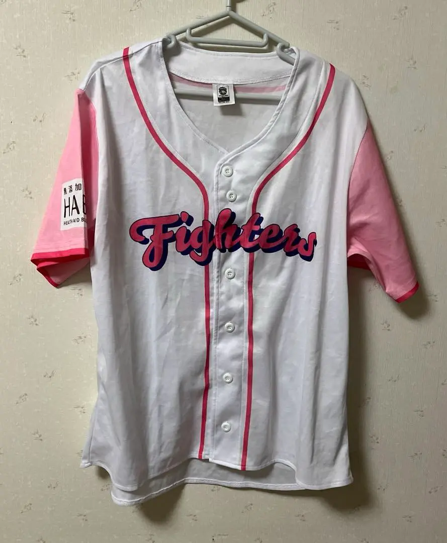 FIGHTERS ユニフォーム ホワイト ピンク　ファイターズガールズ応援未使用 推しがいる生活は毎日がフェスティバル《FIGHTERS GIRLS SERIES