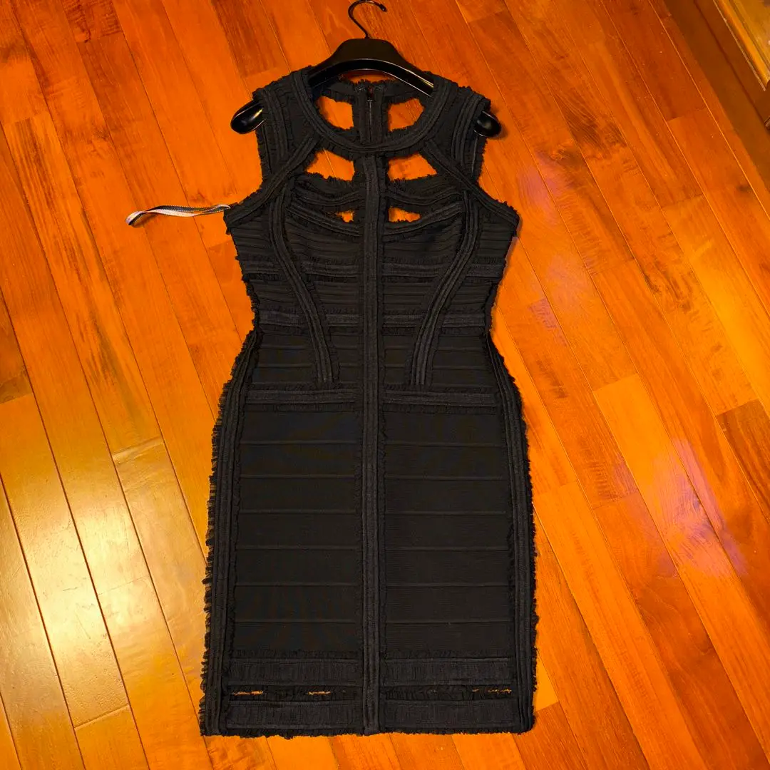新品未使用　エルベレジェ　バンテージワンピース Herve Leger - エルベレジェ ワンピース サイズS美品 -の通販 by