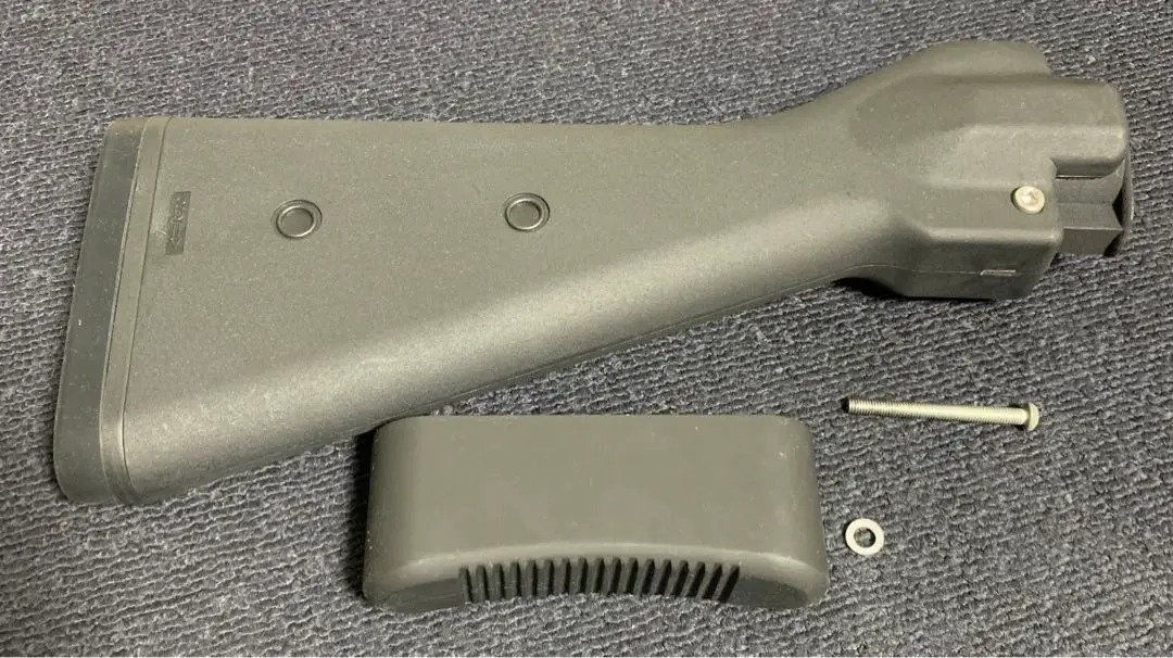 ROD技研M4-MP5ストックアダプターとMP5ストック