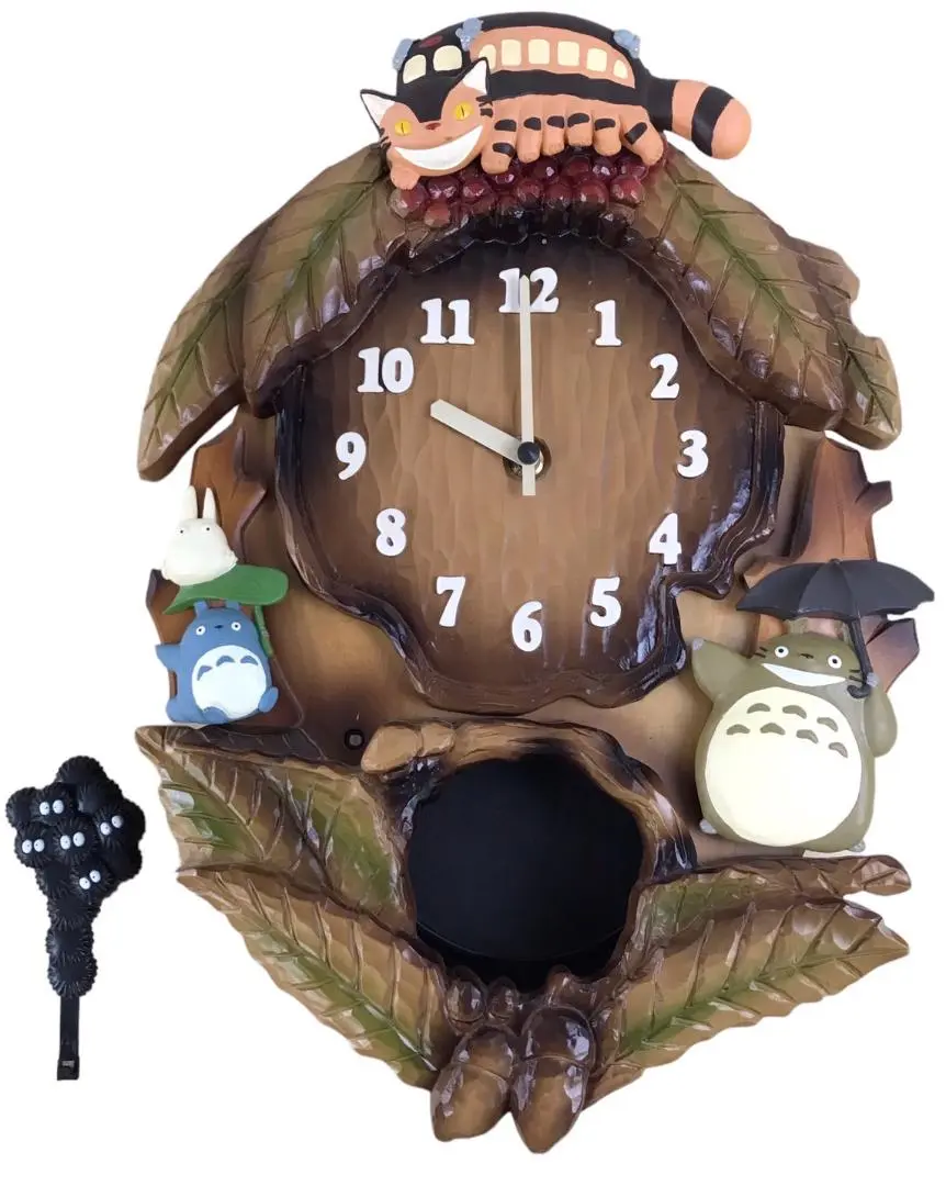 新品、未使用 トトロ掛け時計 Amazon.co.jp: リズム(RHYTHM) となりのトトロ 掛け時計 テーマ