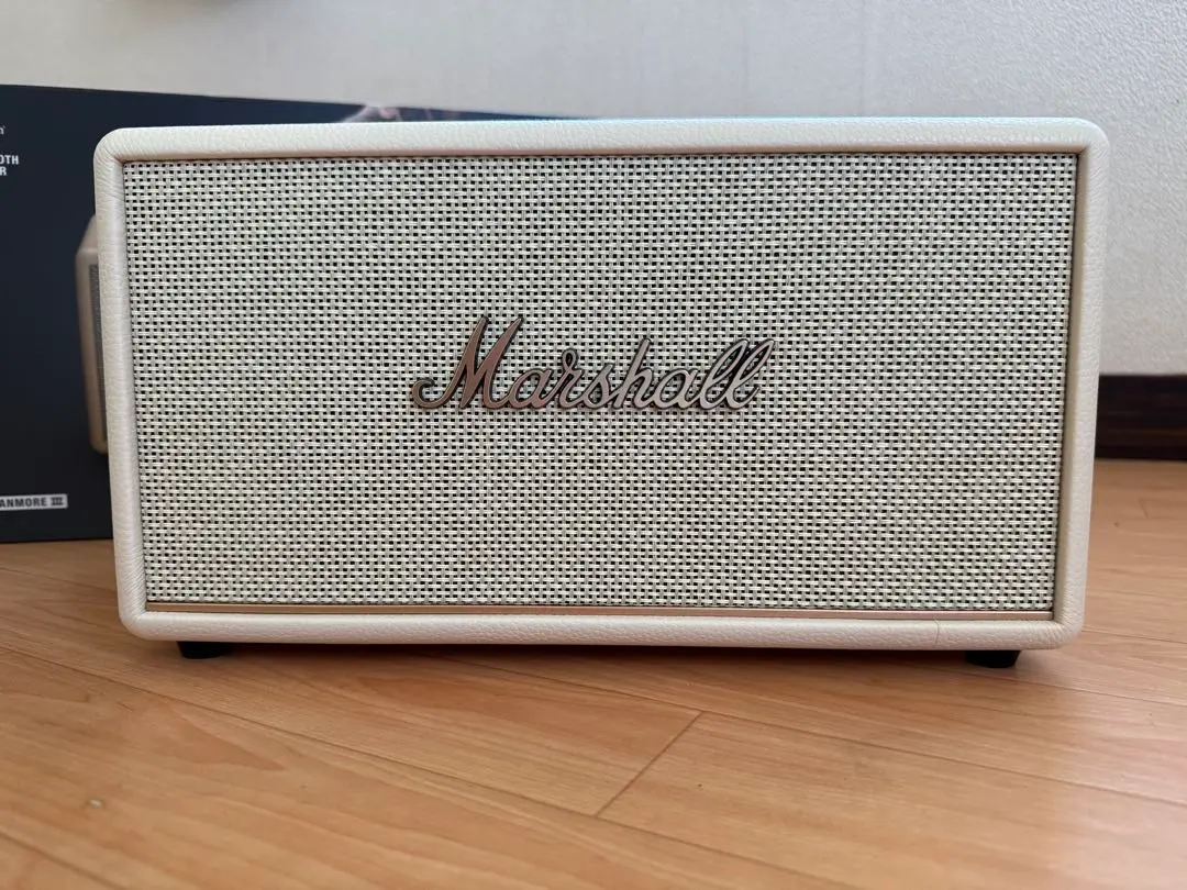 【最終値下げ】マーシャル スタンモア3 クリーム ホワイトスピーカー 中古美品 楽天市場】Marshall Stanmore III Bluetooth Cream クリーム